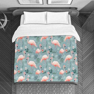 Housse de couette Flamingo Wildflower
