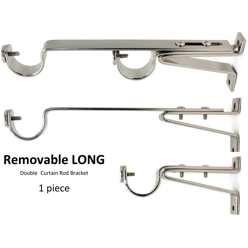 Philips Mounting Bracket, Brushed Steel
