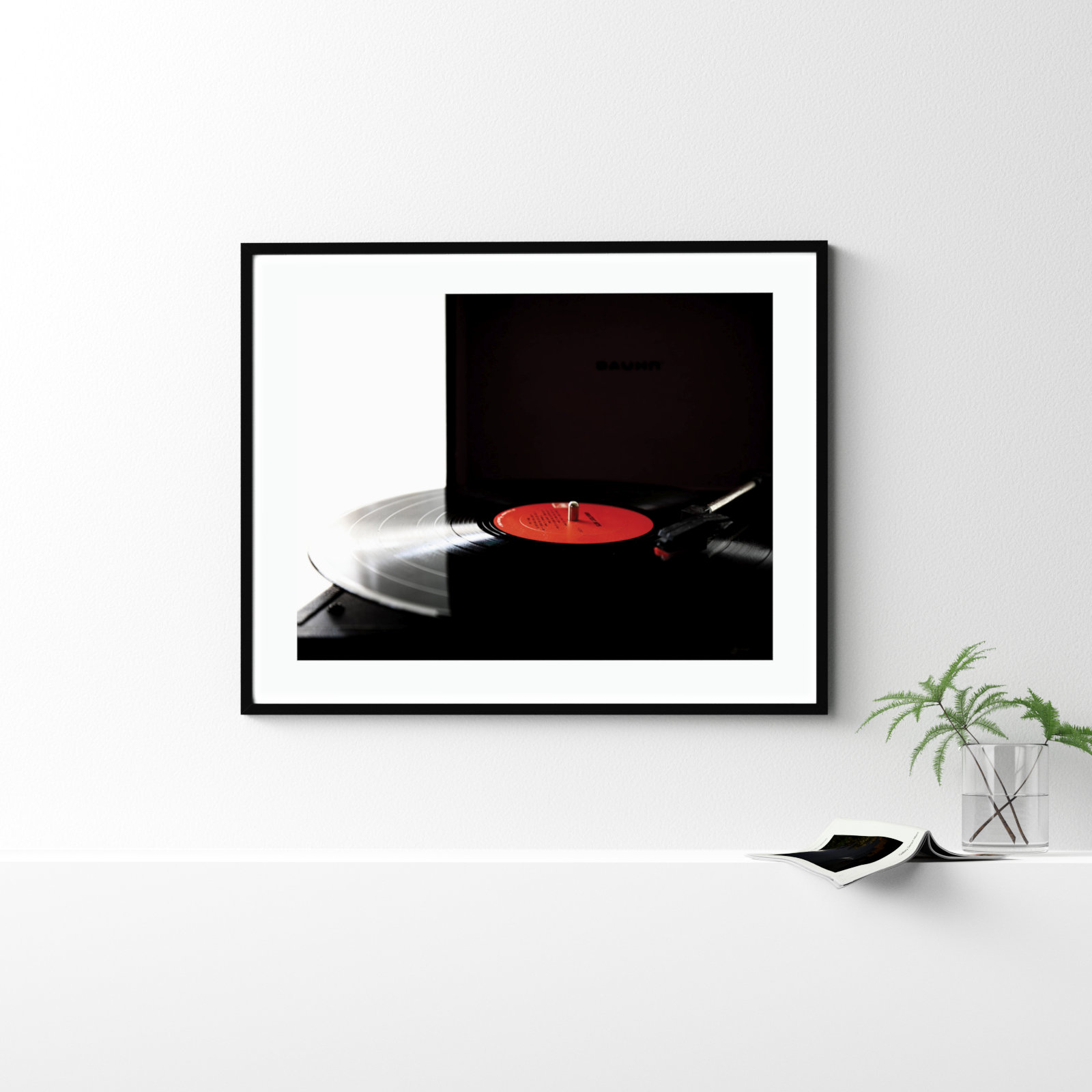 Spin Print by Alicia Abla, Black Framed, 33.25" H x 41.25" W x 0.8" D