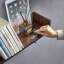 Tablette murale flottante en bois massif