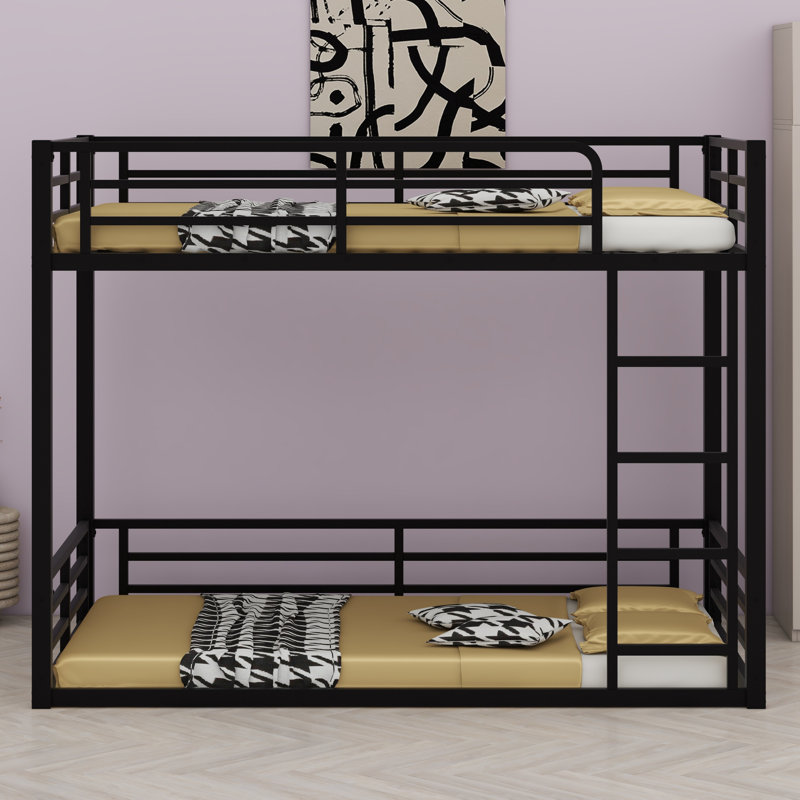 Lit superposé en métal pour enfants, adolescents et adultes, Simple TG sur simple TG