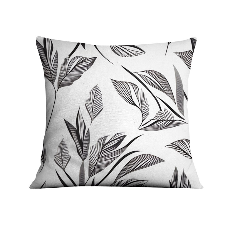 Coussin décoratif, Housse de coussin seulement - sans coussin, H 16 po x l 16 po