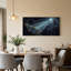 «Large Moth and Owl in Moonlit Forest Night», art mural-916441393