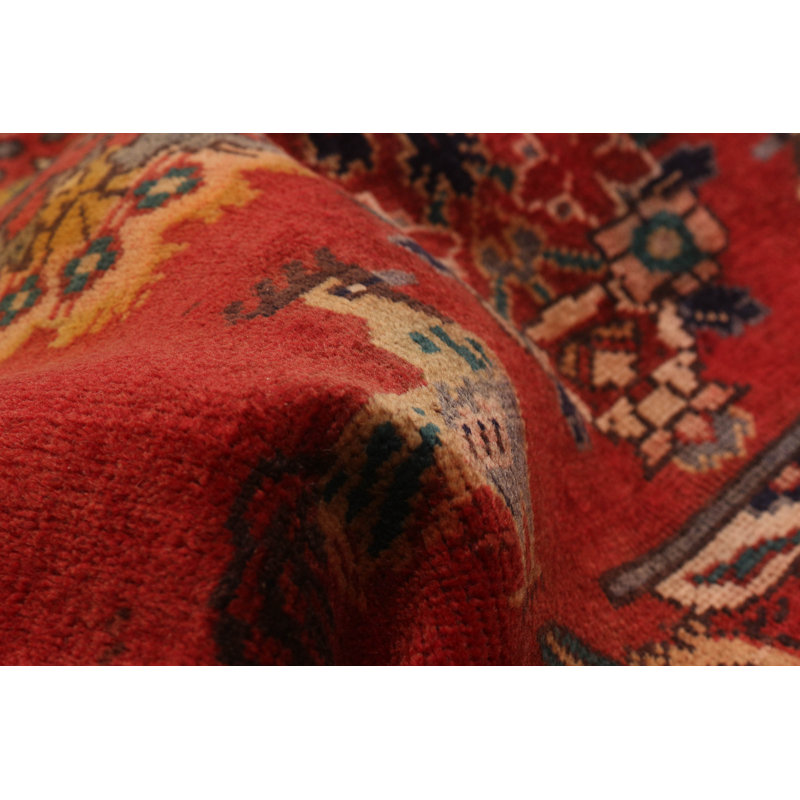 Tapis de couloir unique en laine 3 pi 6 po x 9 pi 11 po Briyonna