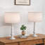 Tomisin 62.5Cm White Standard Table Lamp Set