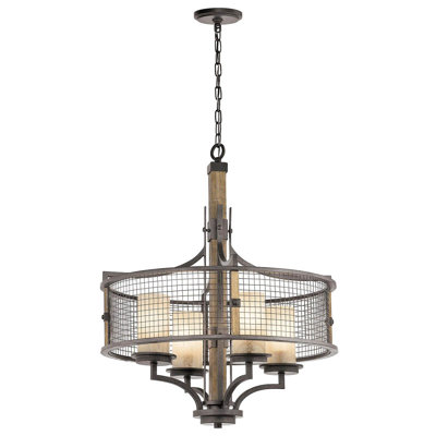 Rosiclare 4 - Light Drum Chandelier