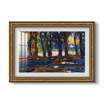 Autumn Study, 1908-Wassily Kandinsky-Custom Framed Print