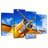 Mehar Yellow Propeller Plane