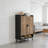 Rustic Cabinet,Vintage Storage Organizer,Practical Shoe Cabinet