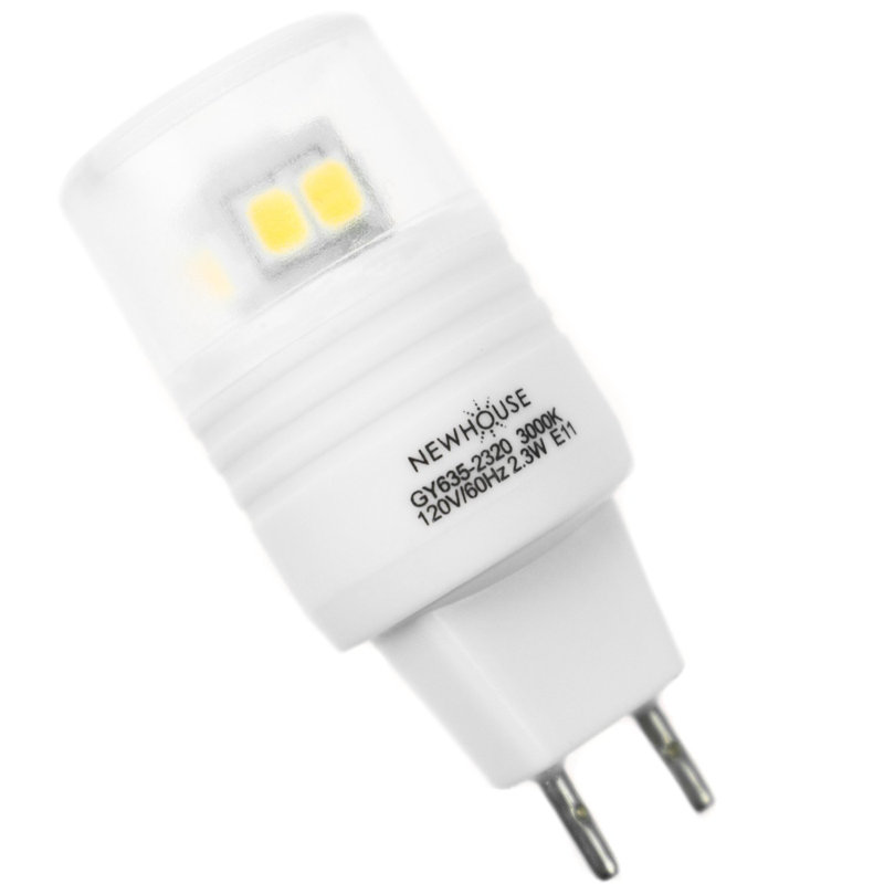 Ampoule DEL 2,3 W GY6.35 200 lumens 3000K