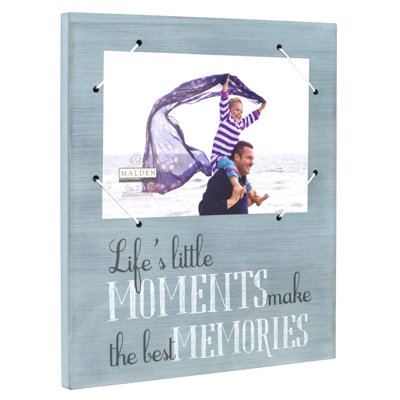 DeKalb Blue Wood Matte Picture Frame