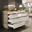 120 cm W Chest of 8 Drawers-1986066498