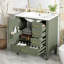 Meuble-lavabo simple 30 po avec comptoir en céramique-1969820921