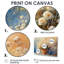Ensemble de décoration murale White Floral Garden Farm I - Wildflowers-107183990-107183985