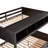Twin Over Full Bunk Bed With Shelfs, Storage Staircase And 2 Drawers-404510894