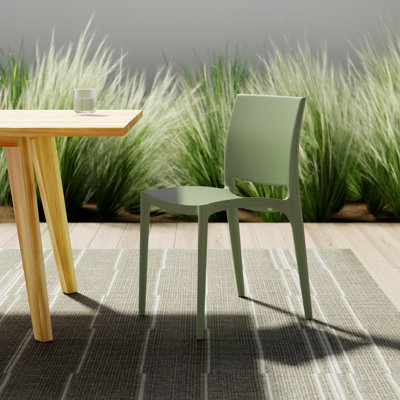 Burt Stacking Patio Dining Side Chair