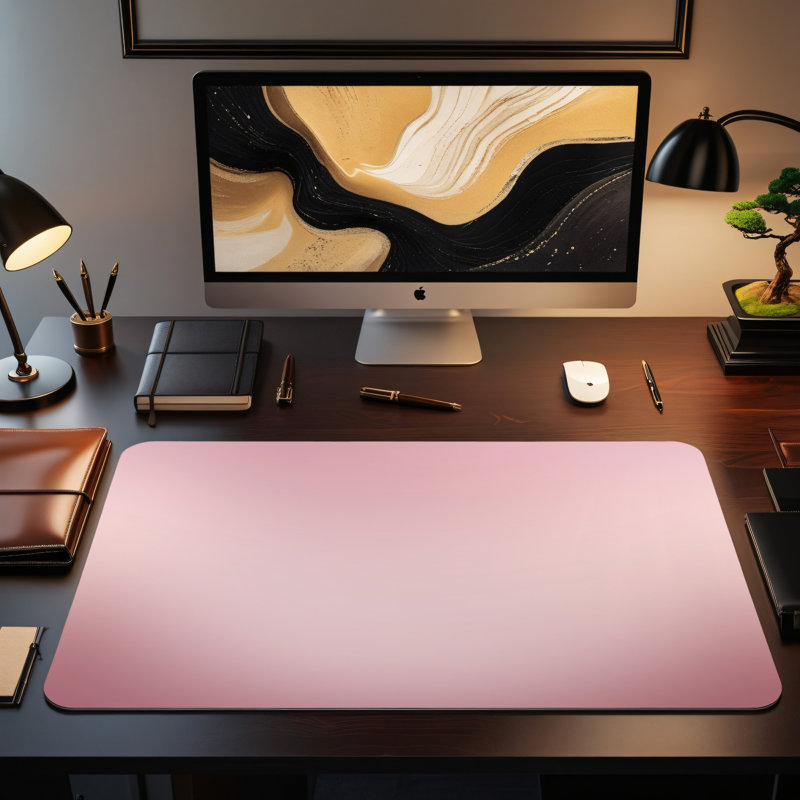 Polyester Desk Pad, 23.6x13.8
