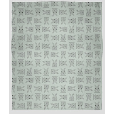 Bickerstaff Criss Cross Bunnies Blanket