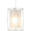 24 cm H Novelty Pendant Shade ( Uno ) in White