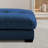 Down Filled Overstuffed Performance Velvet Ottoman-725689548