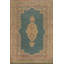 Tapis bleu turquoise à motif de légumes 6 x 9