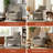 Mid-century Accent Chair, Modern Upholstered Chenille Armchair & Padded Reading Chair, Removable Cover & Wood Legs Living Room chair, Single sofa For Bedroom/office/small Space/apartment(brown)-1335270513-1328341848