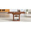 Table de salle à manger extensible rectangulaire avec rangement intégré, conception télescopique de 59 à 71 pouces pour 4 à 8 personnes.-128118117