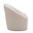 Boucle Fabric Upholstered Swivel Function Chair