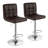 Swivel Upholstered Adjustable Height Counter Stool with Metal Frame-1115166551-1115289637