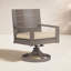 Laguna Swivel Patio Dining Armchair with Cushion-39267641