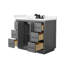 Icon 42" Freestanding Single Bathroom Vanity with Cultured Marble Top-533589224-533589217