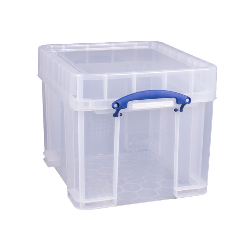 Ivy Bronx 35 Liter Storage Container with Snap Lid and Clip Lock Handle
