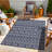 Blue Indoor/Outdoor Area Rug-127889248