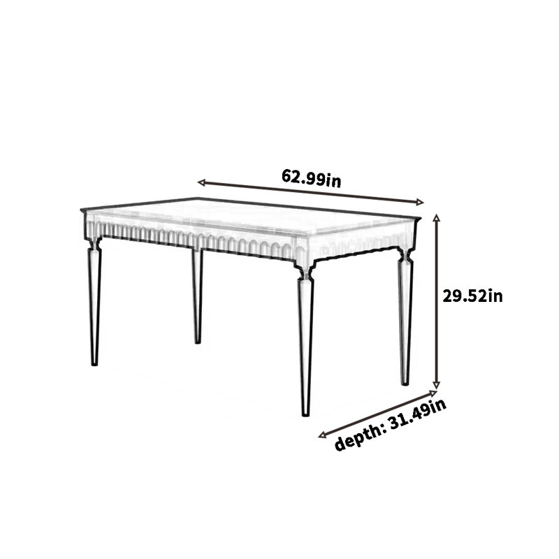Amihaï, H 29,52 po x L 62,99 po x l 31,49 po