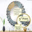 Golden Twilight Spiral - Miroir mural à pois MIR106048 O-95185554