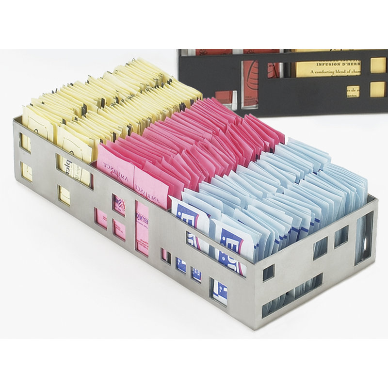 Organisateur carré de paquets, Acier inoxydable