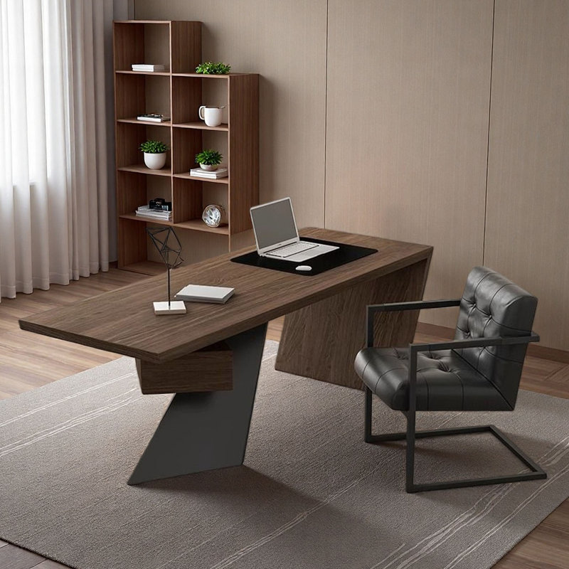 Bureau double caisson Modern, H 29,5 po x l 86,6 po x P 35,4 po