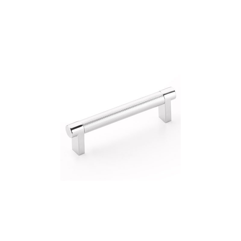 Poignée de broche Emtek (fixation dos à dos), Chrome poli, 4 po d'un centre à l'autre