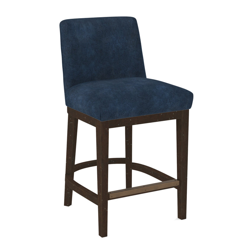 Upholstered Stool, Black, 61614-35