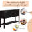48'' Solid Wood Buffet Server, Build Materials