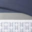 Ensemble d'édredon brodé 8 pièces blanc très grand-136330932-136330933