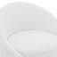 Fauteuil demi-tonneau pivotant rembourré Aunna-1325850112
