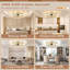 19.7 inch Low Profile Ceiling Fans with Lights and Remote-1147206377
