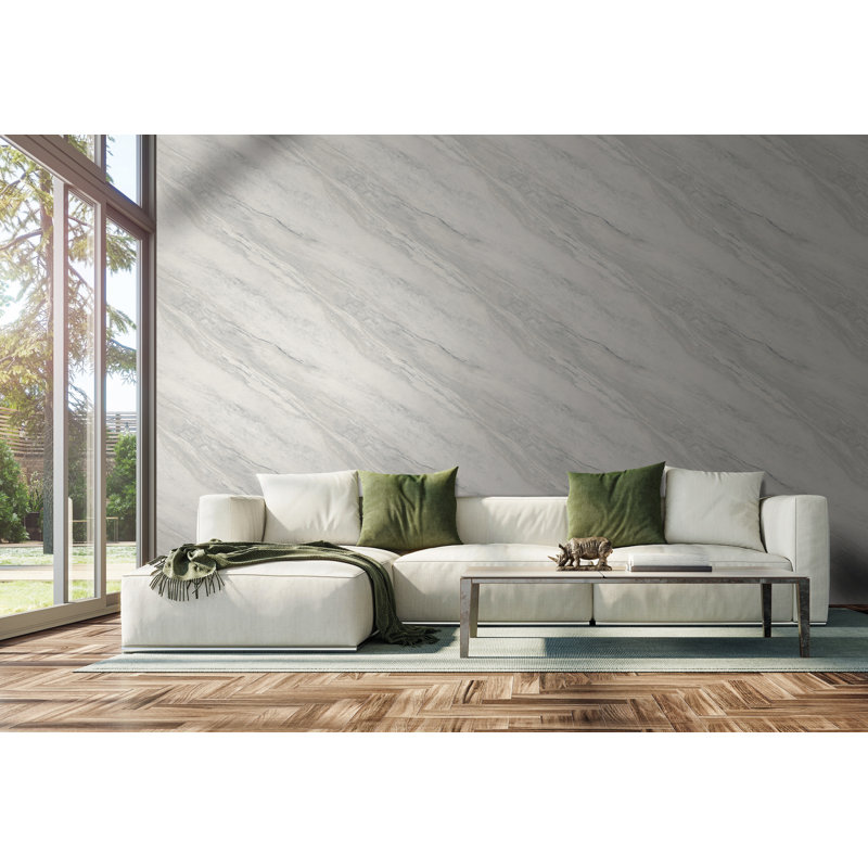 Alaire simple marbre double rouleau, Ivoire