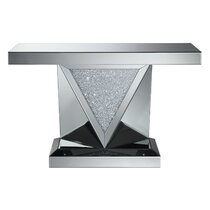 Crushed Diamond LV Console – F I INTERIORS