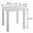 Jeune Solid Wood Top End Table