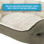 Lit orthopédique durable pour animaux Tucker Murphy Pet ™ par Arlee Home & Pet Cozy-1702718792-1702718794