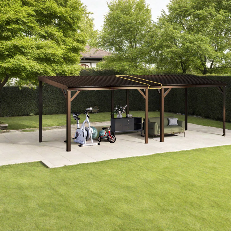 Durable Canopies & Gazebos(must Include Frame) Steel Modern Patio Shade