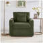 Fauteuil d'appoint confortable en velours côtelé-130770138