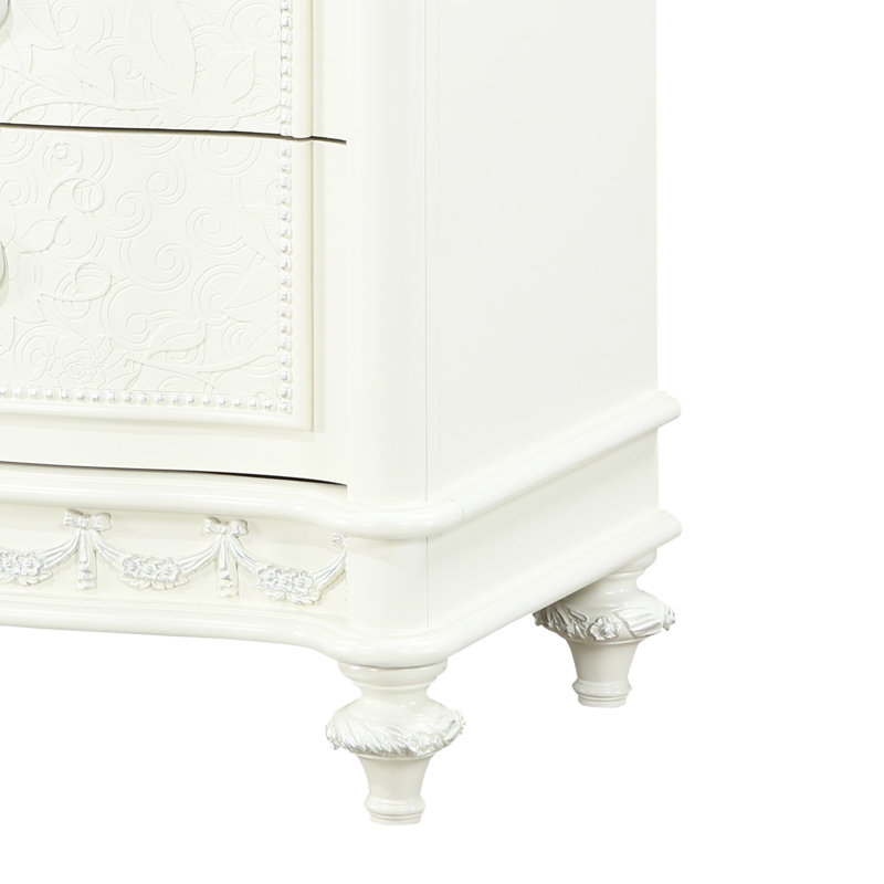 1 Drawer Solid Wood Nightstand